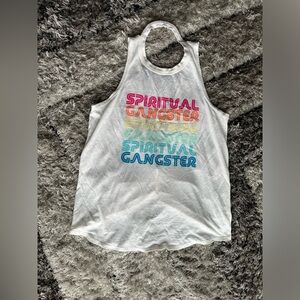 Spiritual Gangster Backless Tank Top